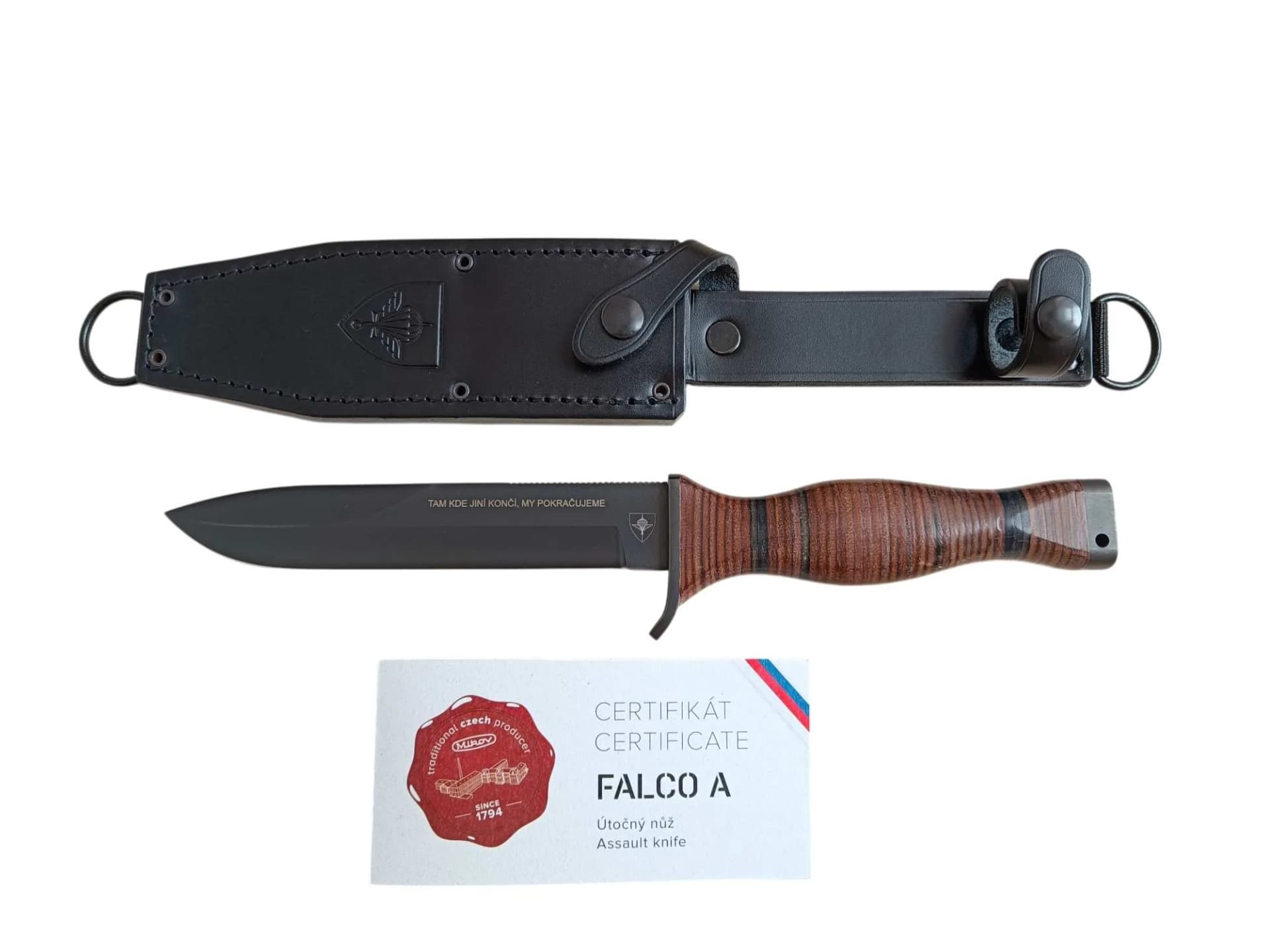 FALCO série C 2022 – výroba Mikov, ocel N690