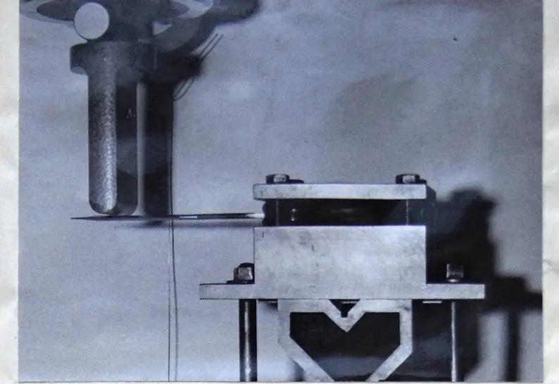 Armádní zkoušky UTON vz.75 - upnutí do přípravku