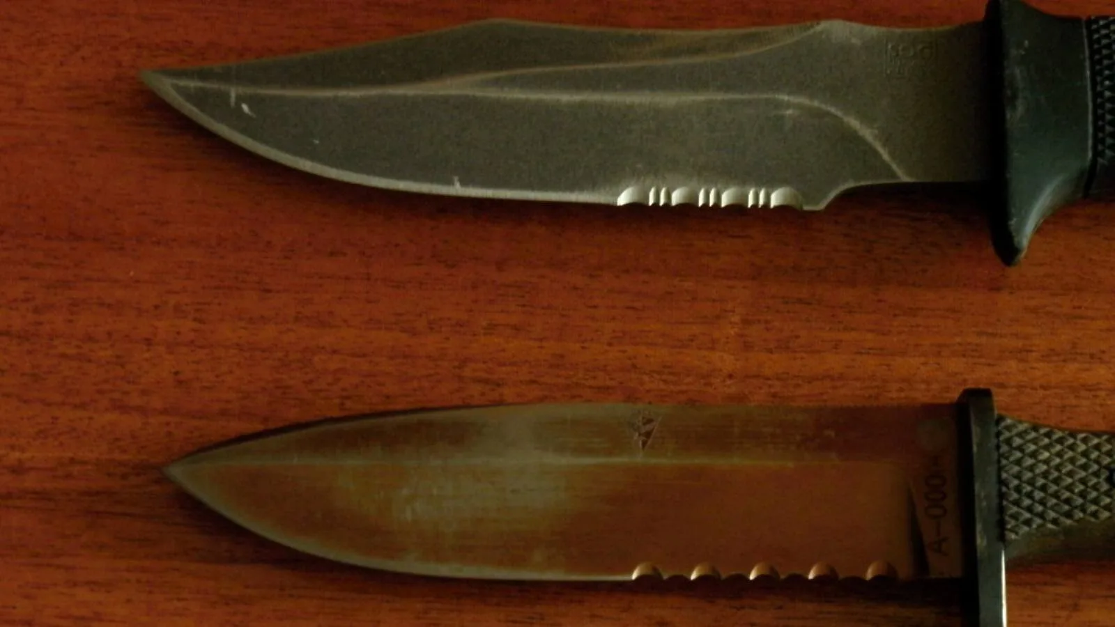 Nože URNA – pohled č. 3