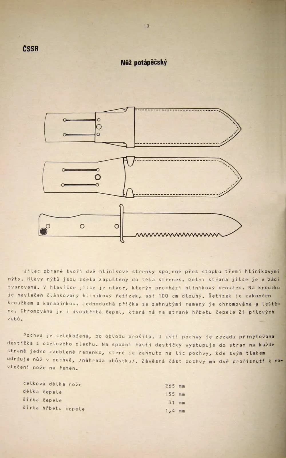 Utocne noze a upravene bodaky - 1984 - foto 2