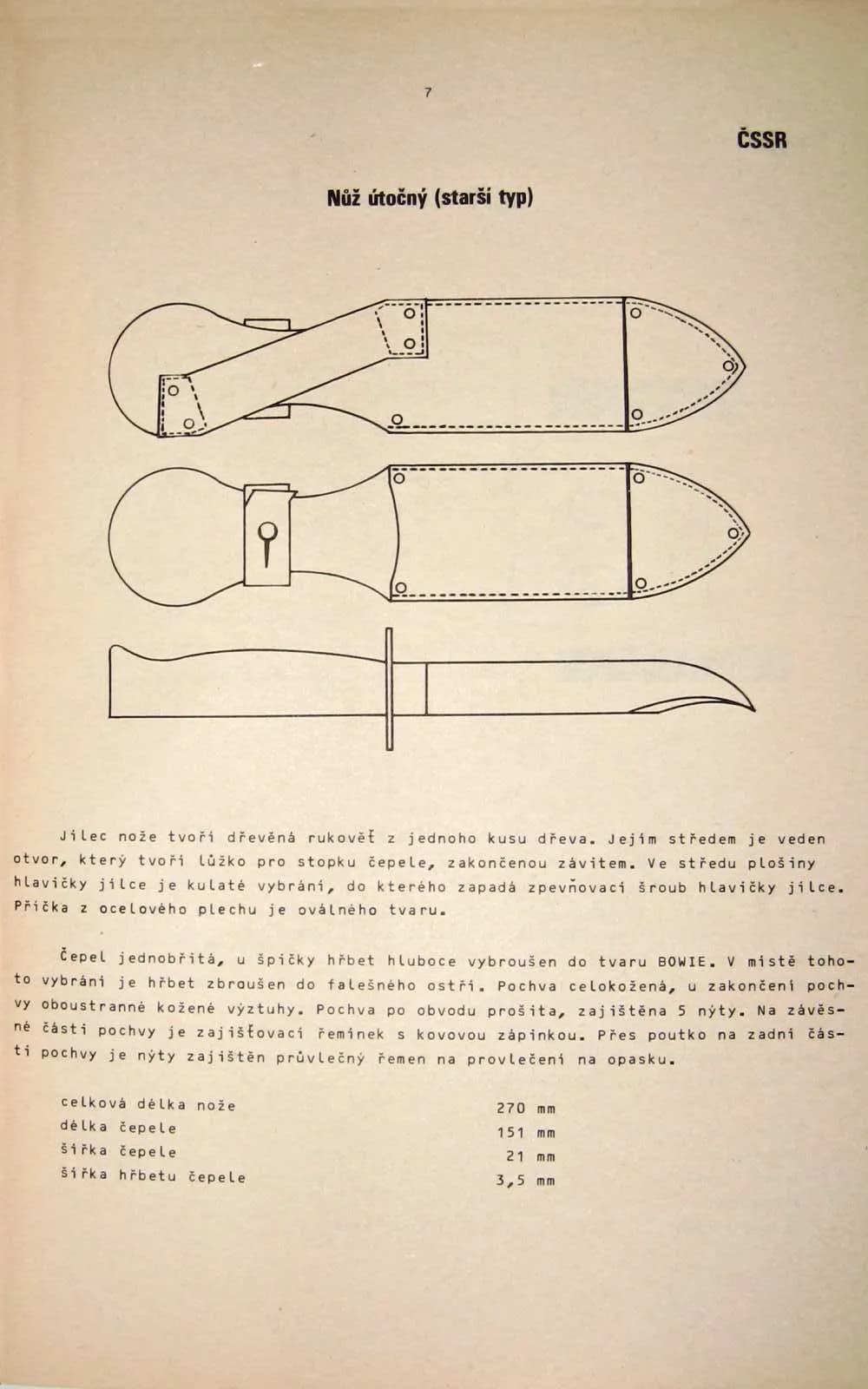 Utocne noze a upravene bodaky - 1984 - foto 3