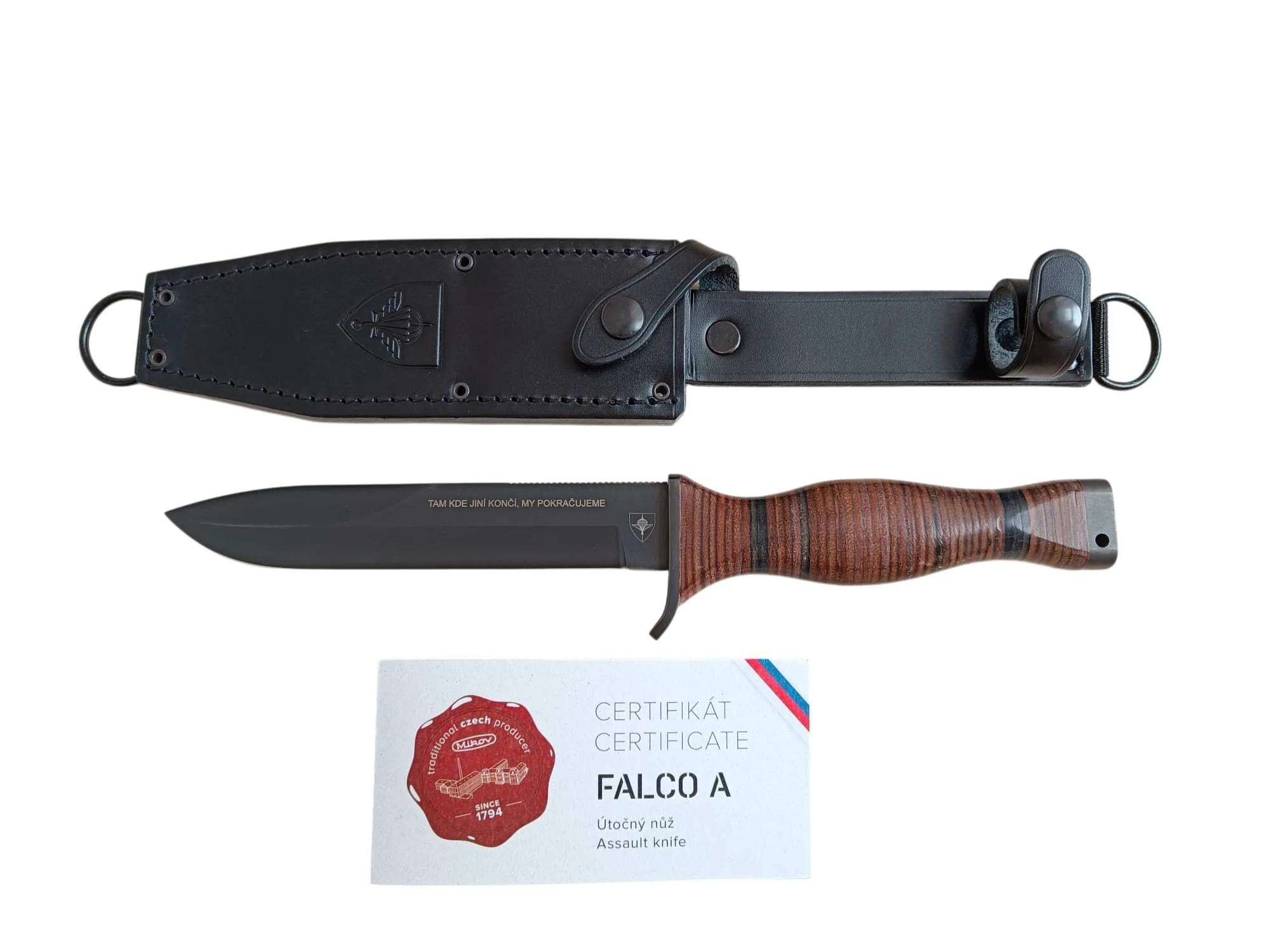 FALCO série C 2022 – výroba Mikov, ocel N690