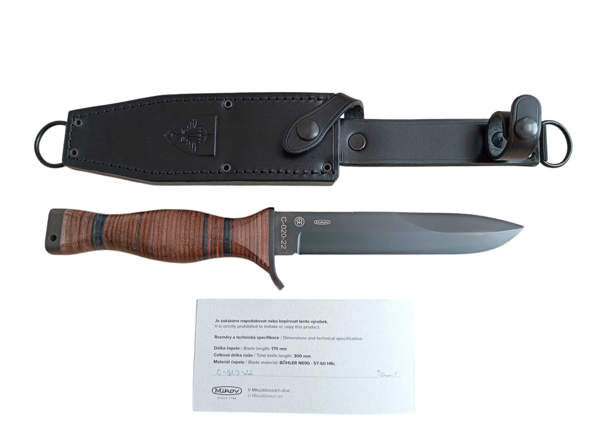 FALCO série C 2022 – detail čepele