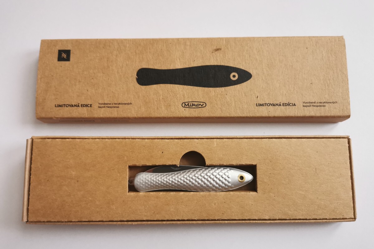 Rybička Nespresso 2020 – pohled č. 2