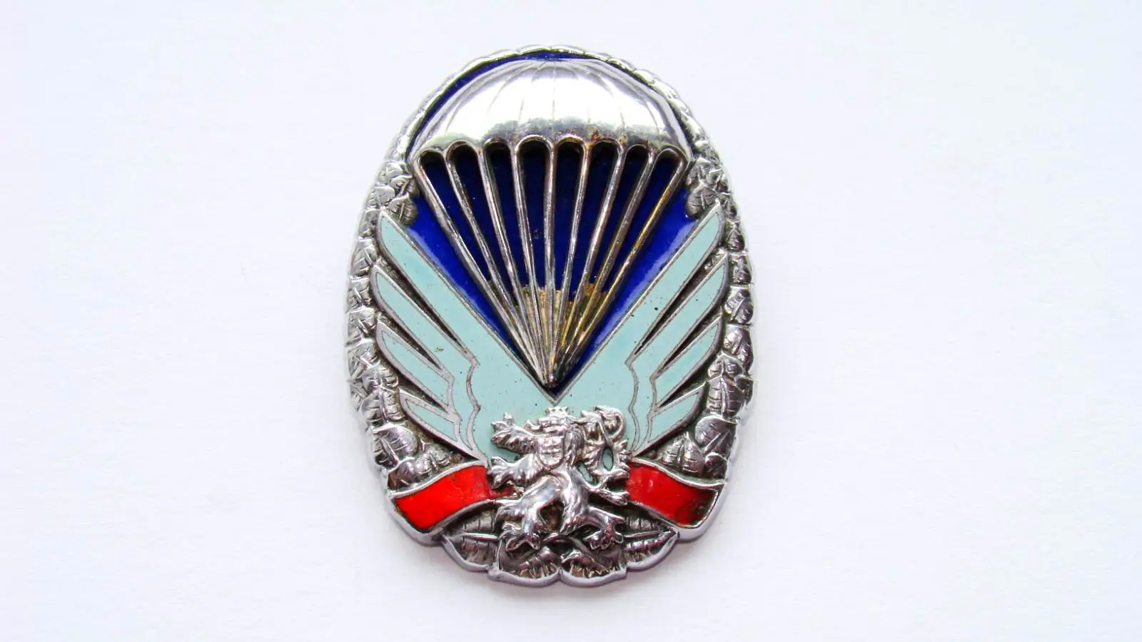 Paraplacka paratrooper badge – front side