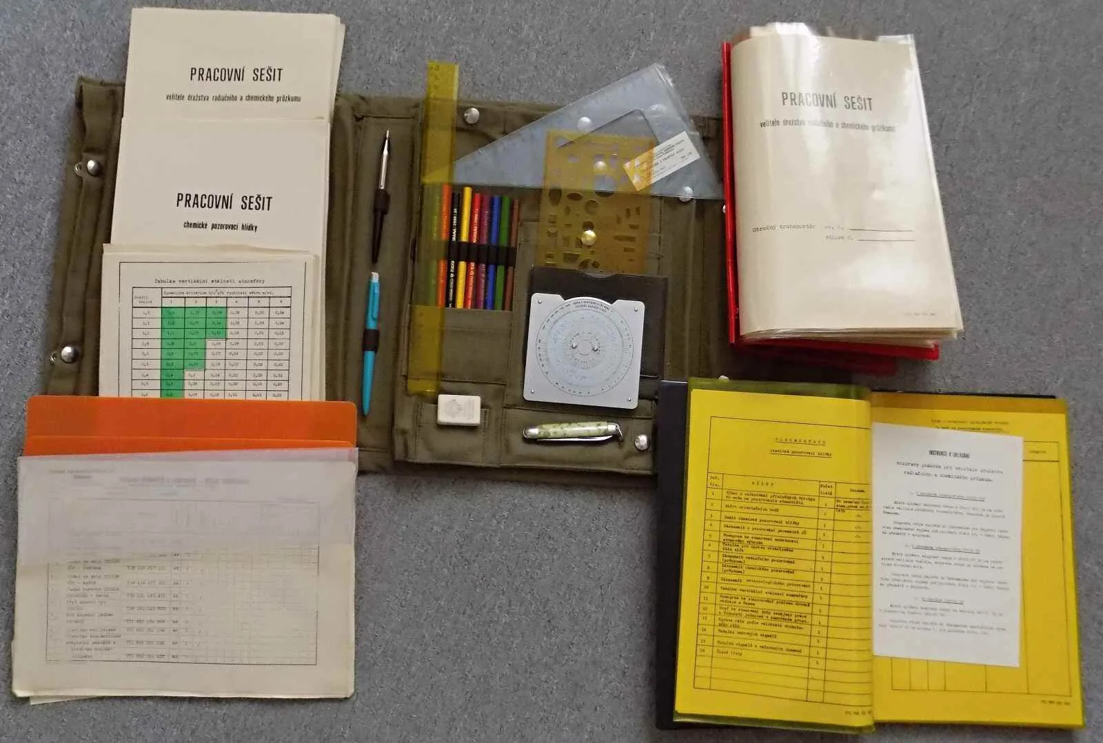 Brašny velitelů RCHPZ – pohled č. 2