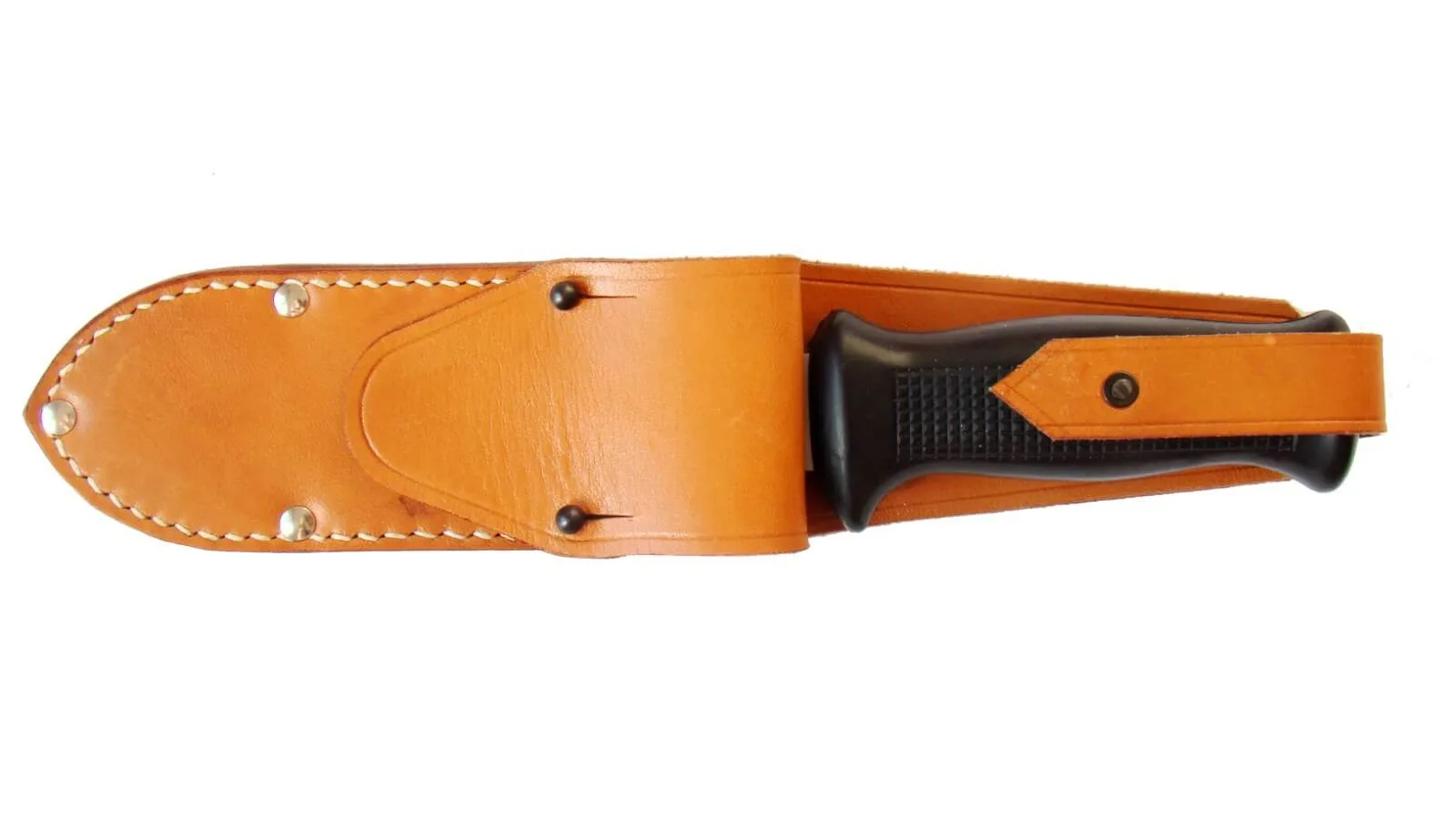 Pochva se zapínáním do rukojeti - s uplou upínkou v noži