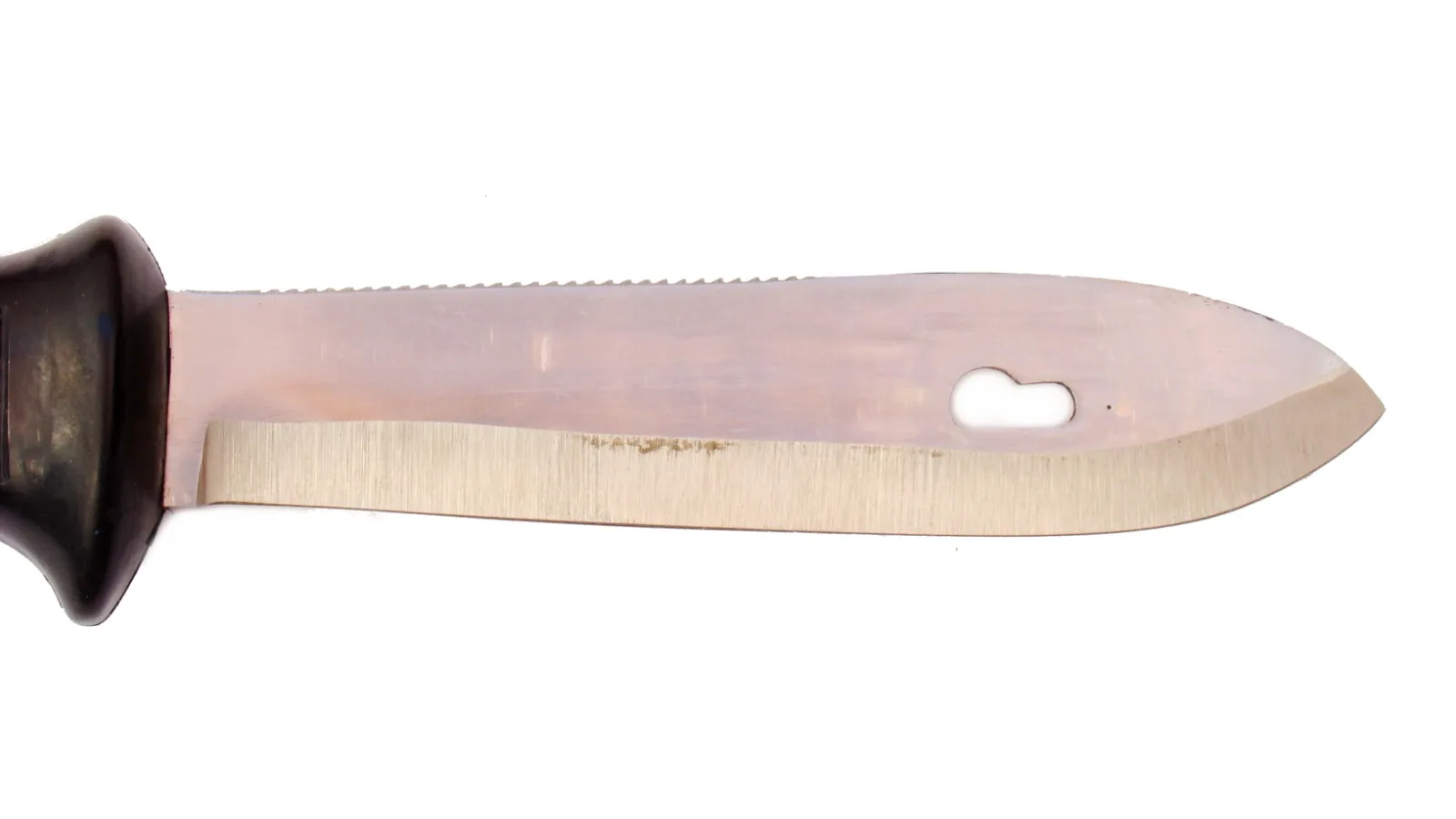 Prototyp pro průzkumníky – detail čepel pravá strana