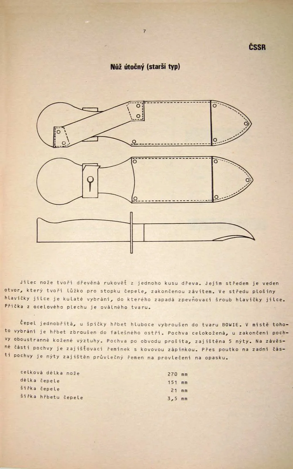 Utocne noze a upravene bodaky - 1984 - foto 3