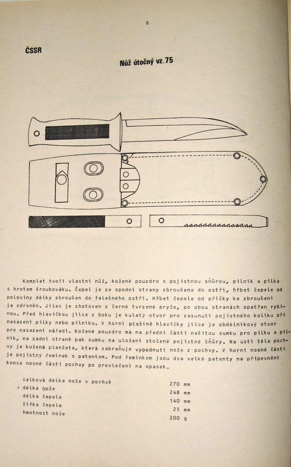 Utocne noze a upravene bodaky - 1984 - foto 4