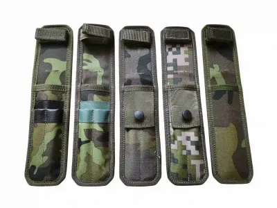 Pochva nože UTON vz.75 – typ 7 – detail nýtů a kůže