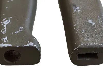 VO-7 – aluminum handles from the sides, surface comparison