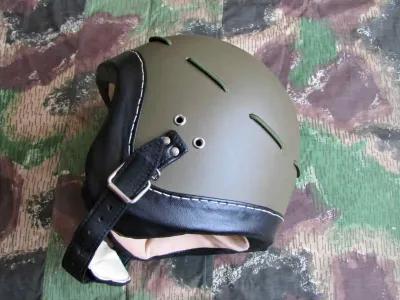 ČSLA paratrooper helmet second type – side view