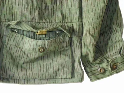 Blůza vz.60 výsadkářská varianta – detail manžety a zadní kapsy, foto 8