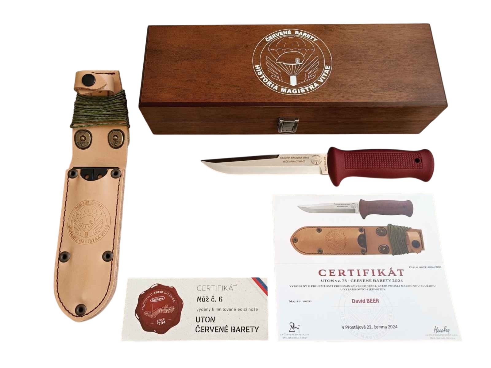 UTON ČERVENÉ BARETY – foto 3