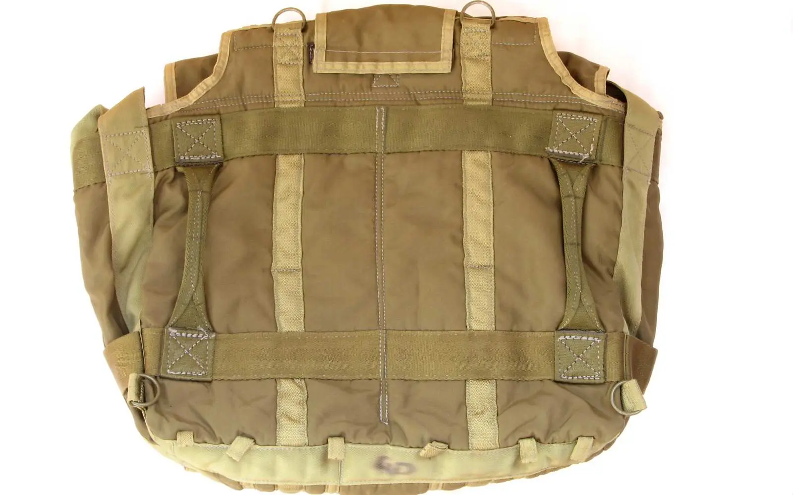Paratrooper bag vz.85 Šimík – complete, rear view without straps